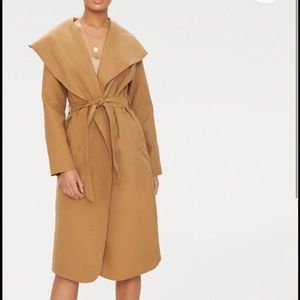 Chic Caramel Coat/ Trench